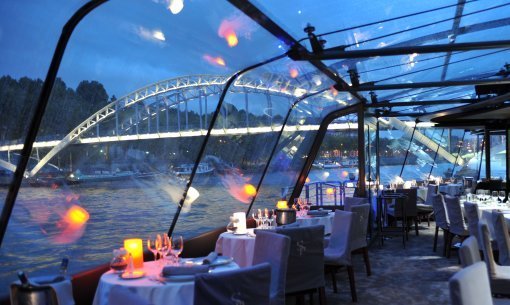 Bateaux Parisiens, Cena crucero en París Fotos