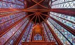 Bezoek aan de Sainte Chapelle in Parijs Foto's