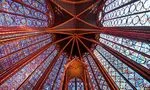 Bezoek aan de Sainte Chapelle in Parijs Foto's