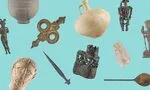 A cripta arqueológica da Île de la Cité - Exposição: No Sena - Objetos encontrados desde a pré-história até os dias atuais