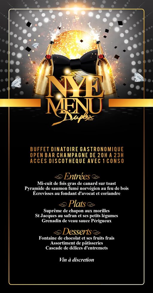 Gourmet Buffet and festive evening