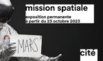 Tentoonstelling 'Ruimtemissie' in de Stad van Wetenschap en Industrie