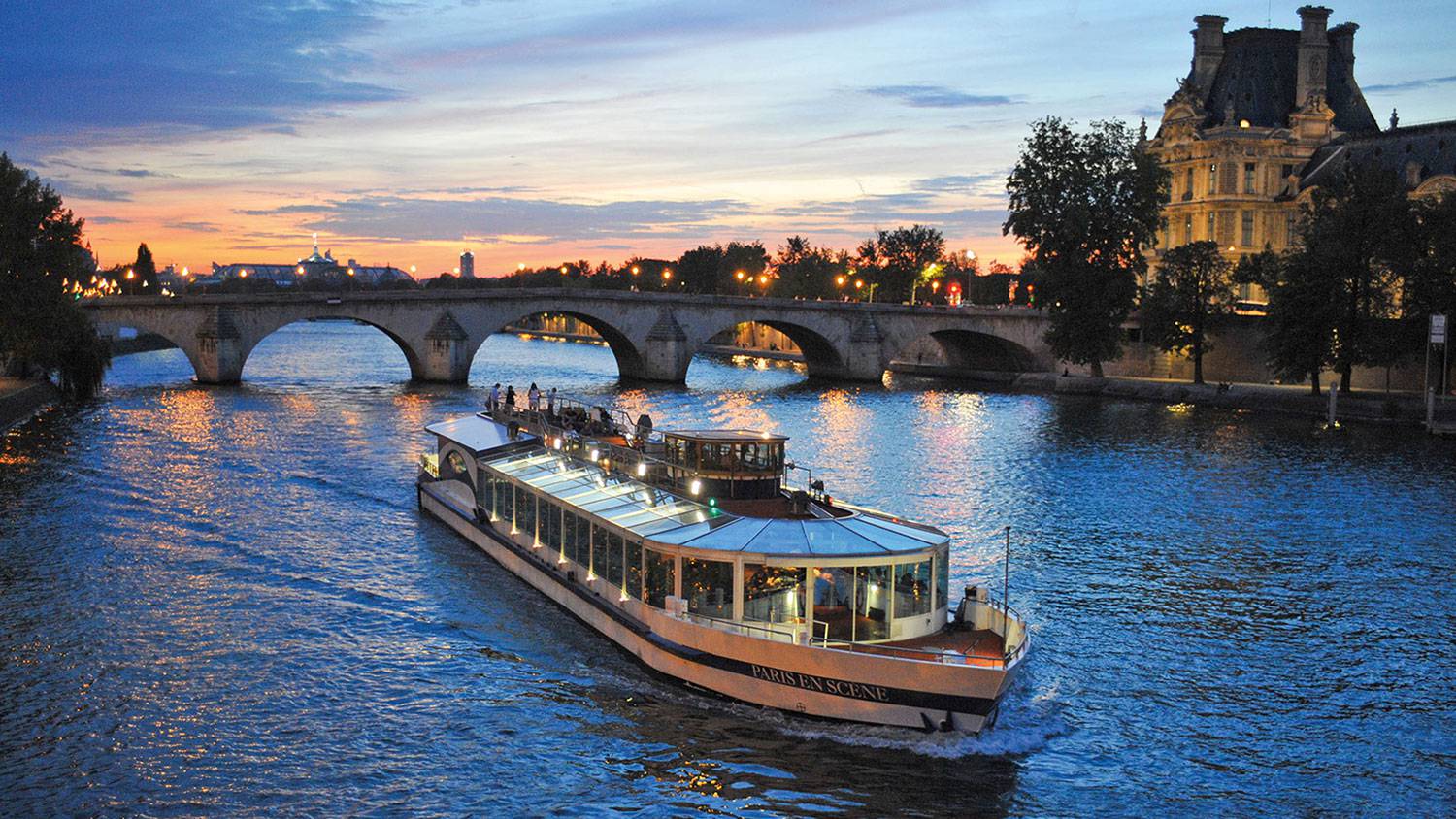 Cena de San Valentín en crucero a bordo del Paris en Scène Fotos 5