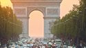 Arc de Triomphe - Coucher soleil