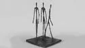 Musée-Maillol-Exposition-Temporaire-Alberto-Giacometti,-Trois-hommes-qui-marchent  © Succession Alberto Giacometti (Fondation Giacometti, Paris + ADAGP, Paris) 2018