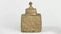 Musée Maillol, Exposition Temporaire Alberto Giacometti, Petit buste de Silvio sur double socle, vers 1943-1944, Bronze, 18,3 x 12,8 x 11,5 cm, Fondation Giacometti, Paris  © Succession Alberto Giacometti (Fondation Giacometti, Paris + ADAGP, Paris) 2018
