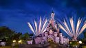Disneyland Paris De fascinants rubans de lumière virevolteront autour du Château de la Belle au Bois Dormant  ©DISNEY