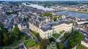 Château Royal de Blois vu du ciel © F. Christophe