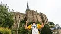Visiting the Abbey of Mont-Saint-Michel in Normandy, France