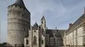 Visita del Castillo de Châteaudun, Eure-et-Loir, Francia