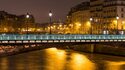 Cena di vigilia di Natale a Parigi sulla Senna a bordo della nave 'Le Tosca'.