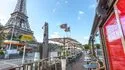 Bistro Parisien : Lunch aan de kade aan de voet van de Eiffeltoren + Begeleide Cruise