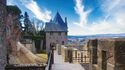 Castelo e muralhas da cidade de Carcassonne