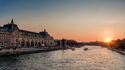 Musée d’Orsay at sunset – Riverside facade