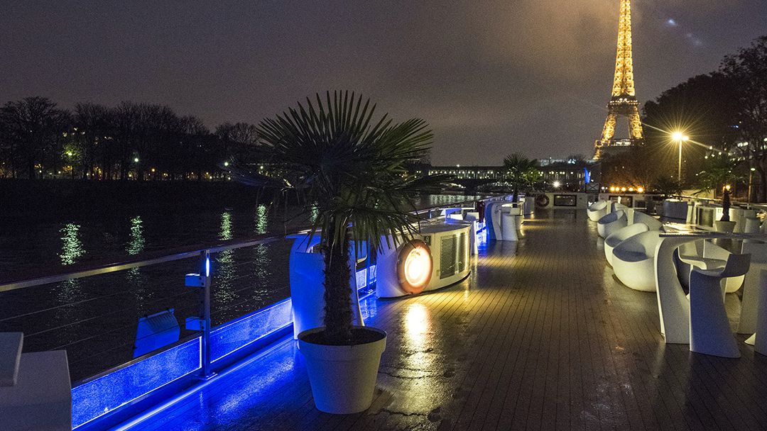 Abend des 14. Juli in Paris an Bord der Le Diamant Bleu Fotos 6