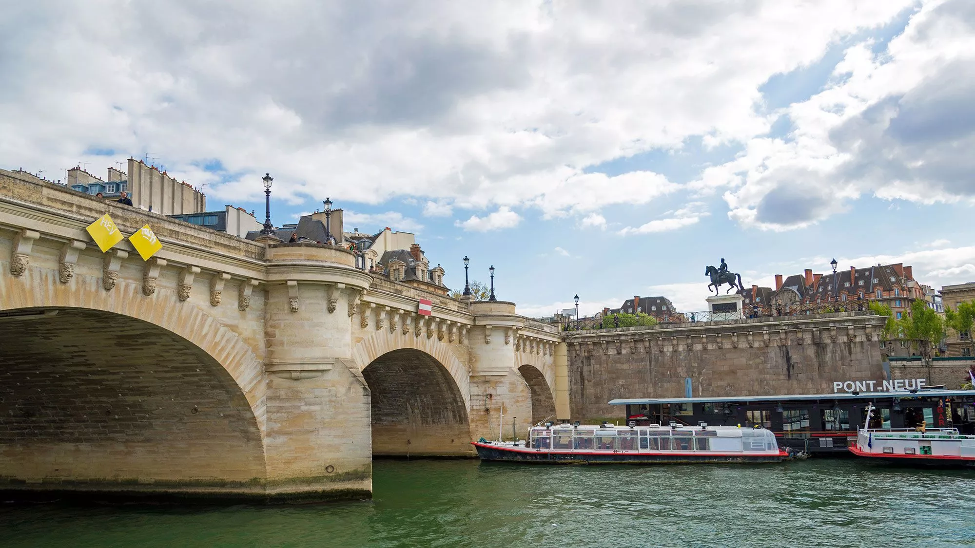Sterren van de Pont Neuf - Cruise-sightseeing in Parijs