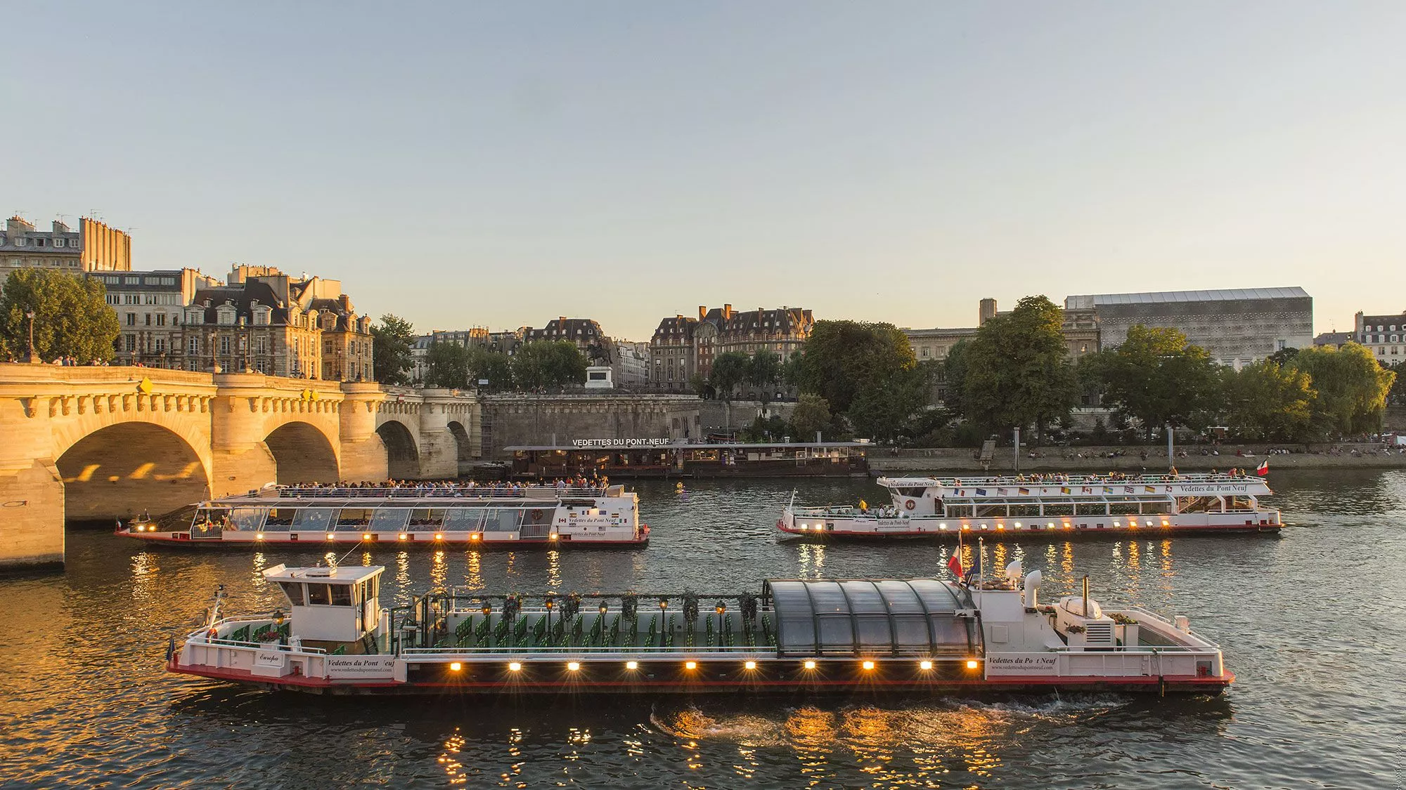 Sterren van de Pont Neuf - Cruise-sightseeing in Parijs