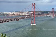 Pont du 25 avril à Lisbonne