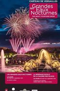 Cartaz Les Grandes Eaux Nocturnes no Château de Versailles